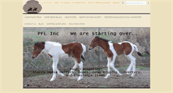 Desktop Screenshot of mysierrahorsehalter.com